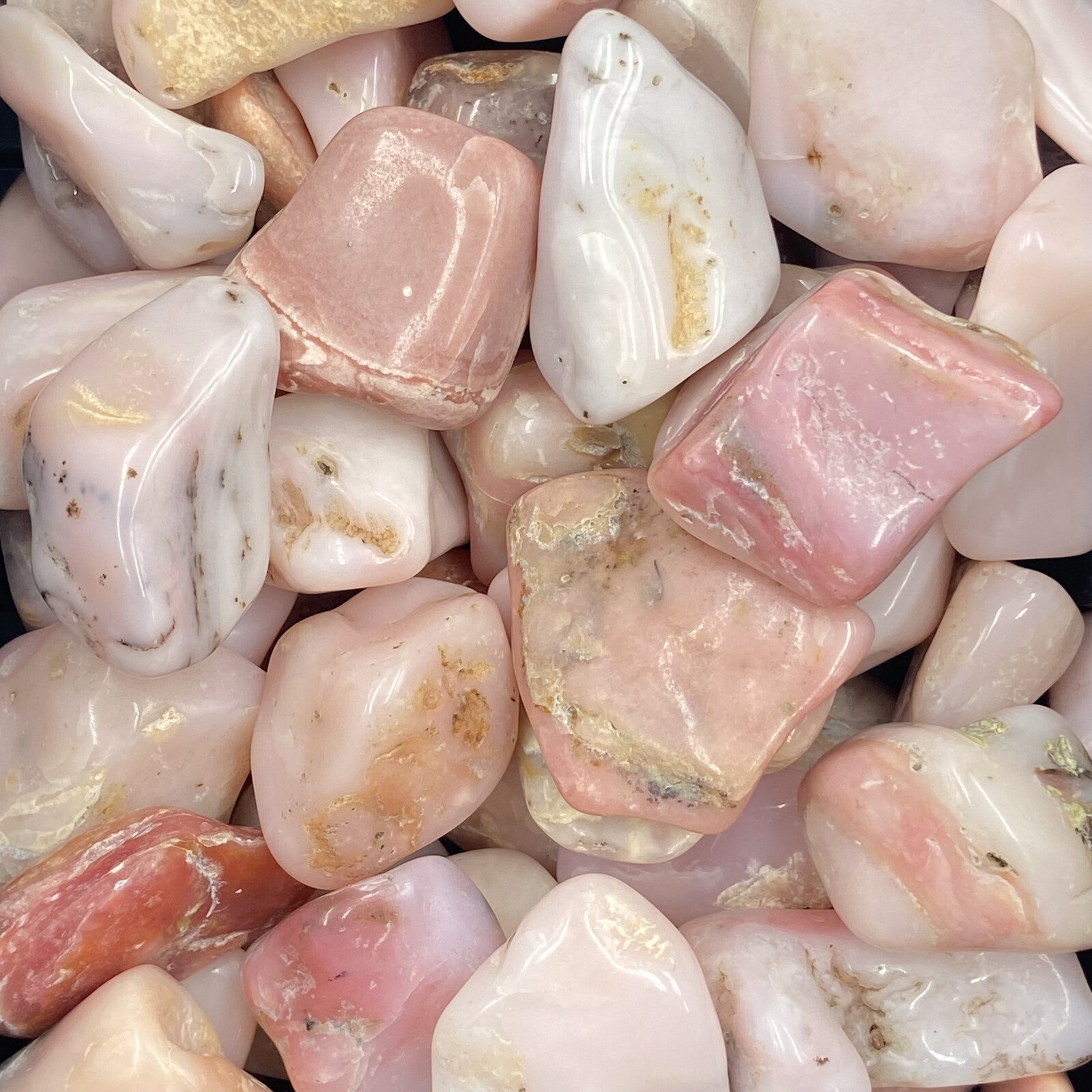 Pierres Roulées - Opale Rose des Andes (T6)