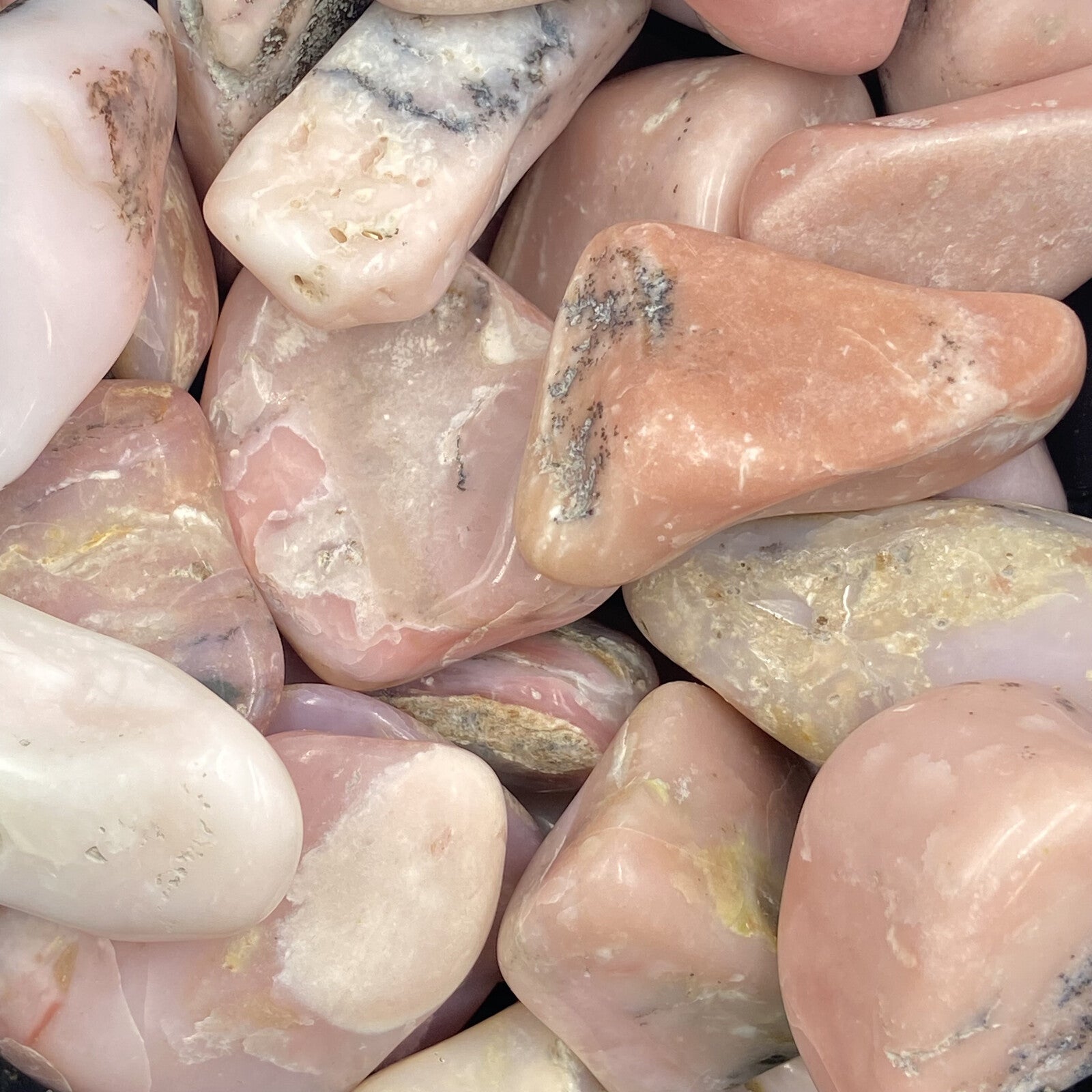 Pierres Roulées - Opale Rose des Andes (T7)