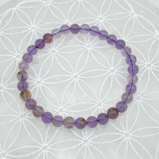 Bracelet - Améthyste Fantôme / Super Seven (6 mm)