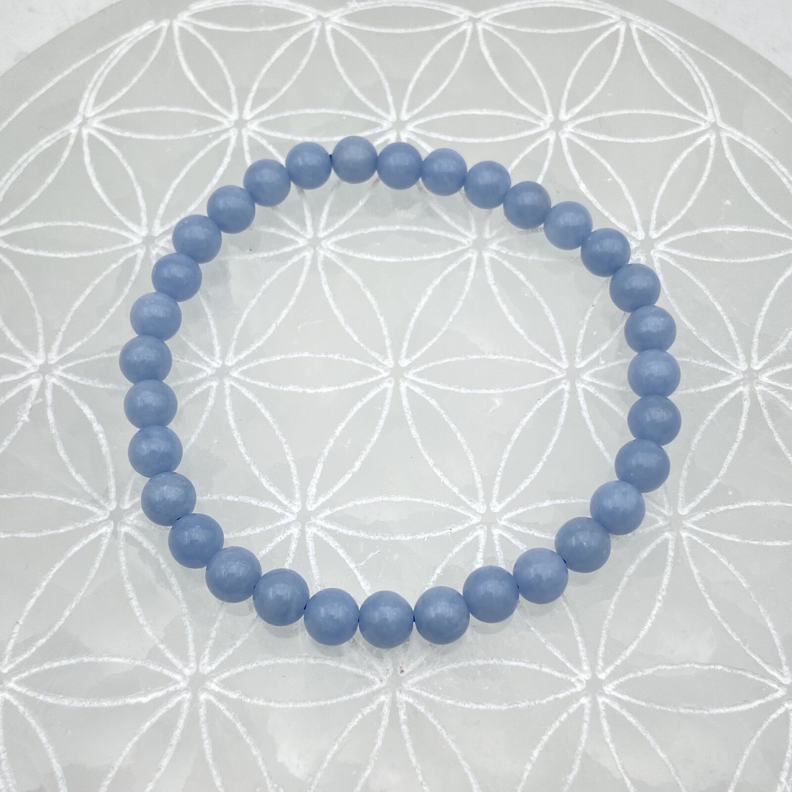 Bracelet - Angélite (6 mm)