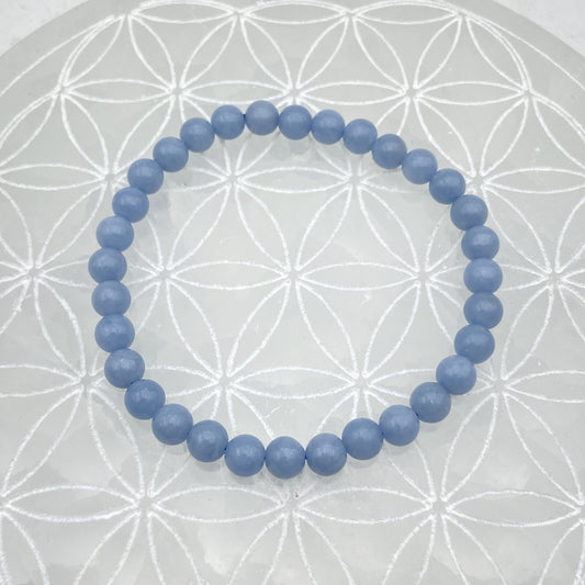Bracelet - Angélite (6 mm)