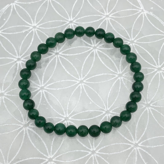 Bracelet - Jade de Birmanie (6 mm)