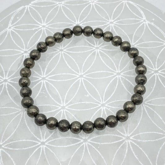 Bracelet - Pyrite (6 mm)