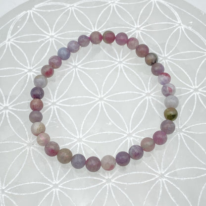 Bracelet - Tourmaline Rose (6 mm)