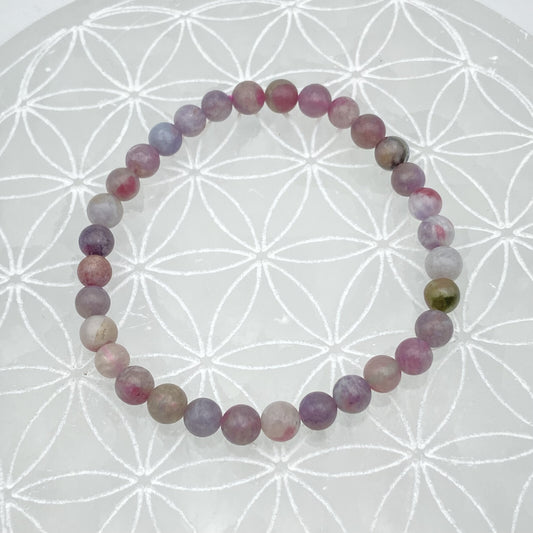 Bracelet - Tourmaline Rose (6 mm)