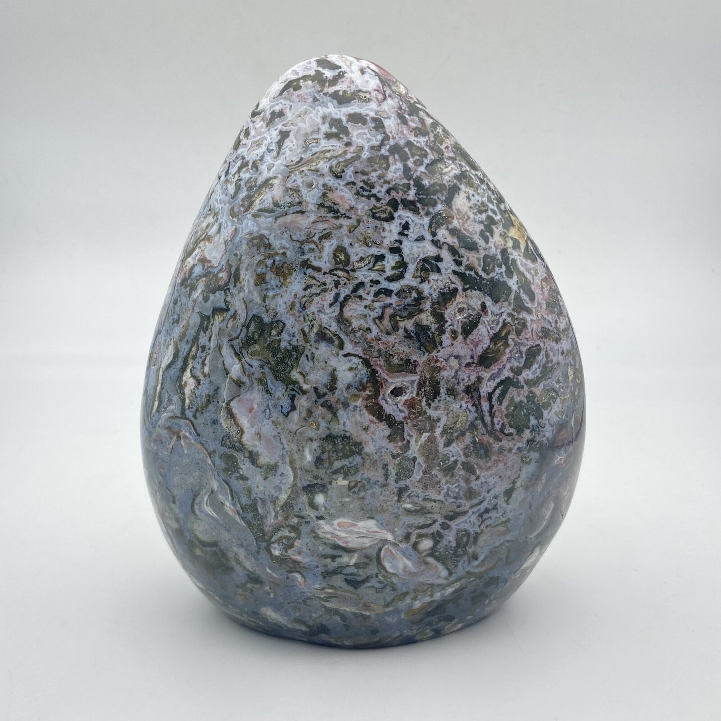 Forme Libre - Jaspe Océan / Orbiculaire (pièce n°1) - 1,700 kg