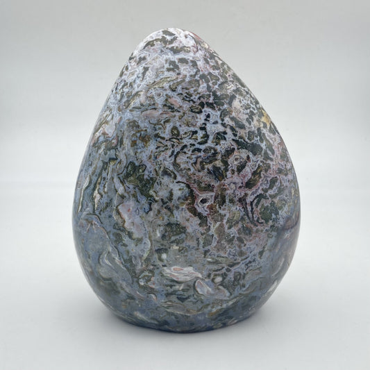 Forme Libre - Jaspe Océan / Orbiculaire (pièce n°1) - 1,700 kg