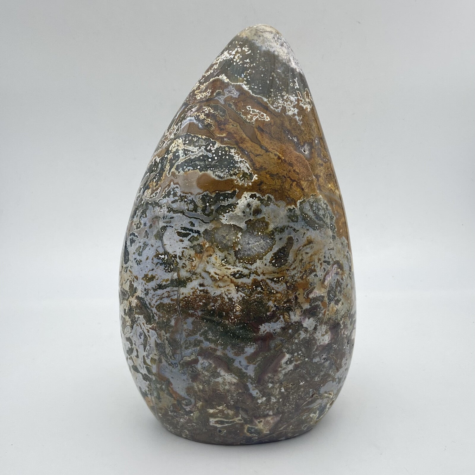 Forme Libre - Jaspe Océan / Orbiculaire (pièce n°2) - 2,800 kg