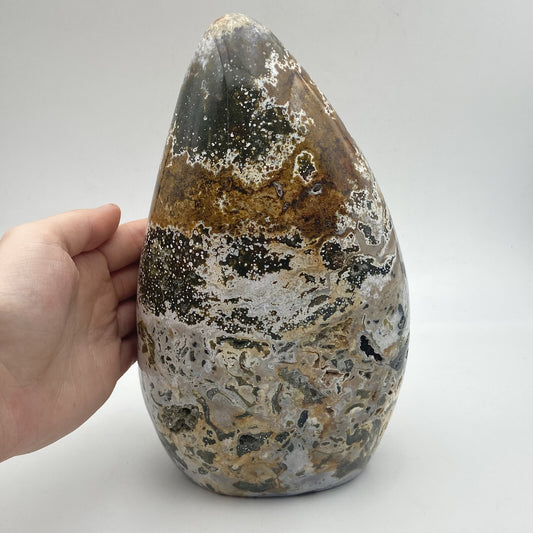 Forme Libre - Jaspe Océan / Orbiculaire (pièce n°2) - 2,800 kg