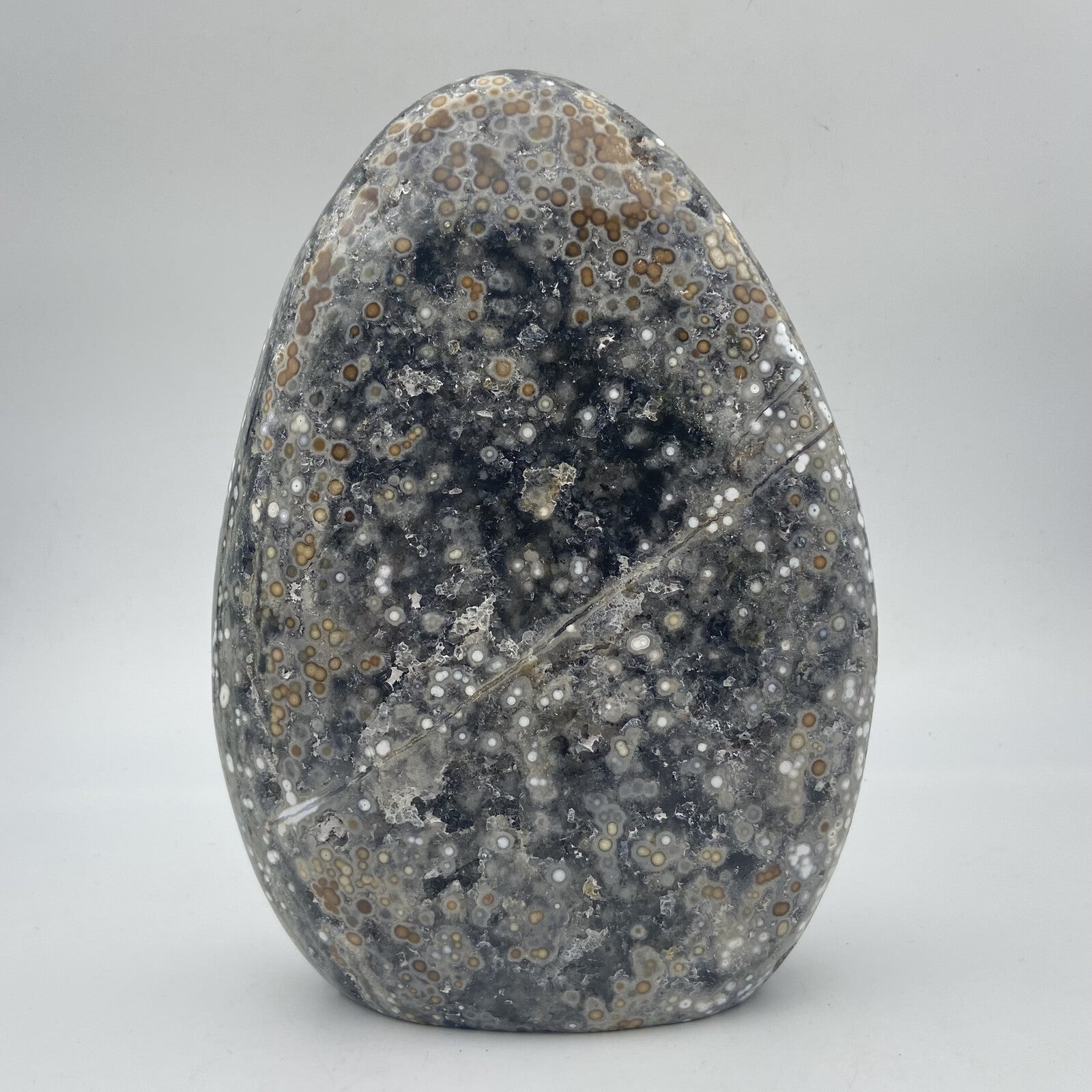 Forme Libre - Jaspe Océan / Orbiculaire (pièce n°3) - 2,400 kg