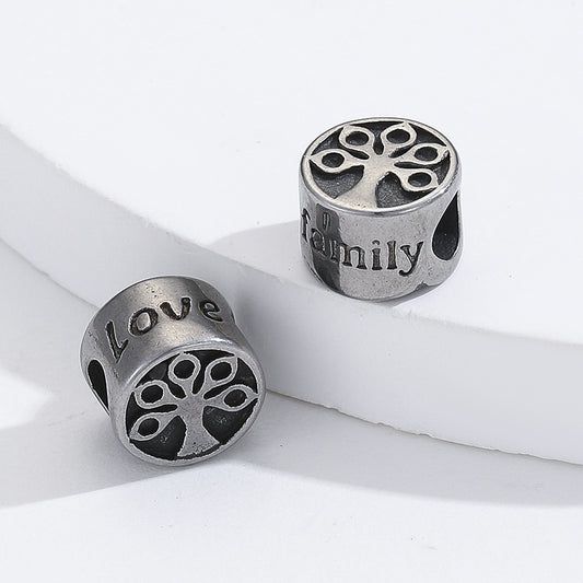 Apprêts Acier Inoxydable - Arbre de Vie / Love Family