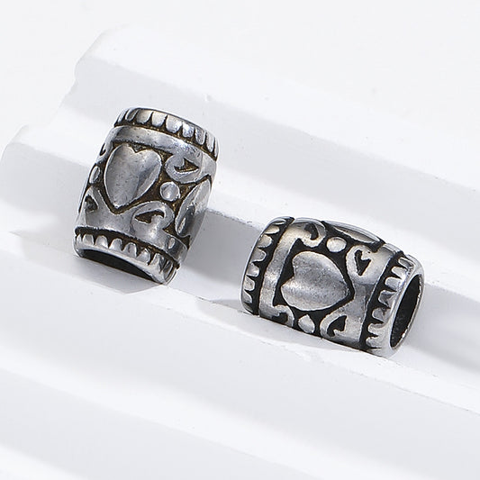 Apprêts Acier Inoxydable - Coeur Fantaisie