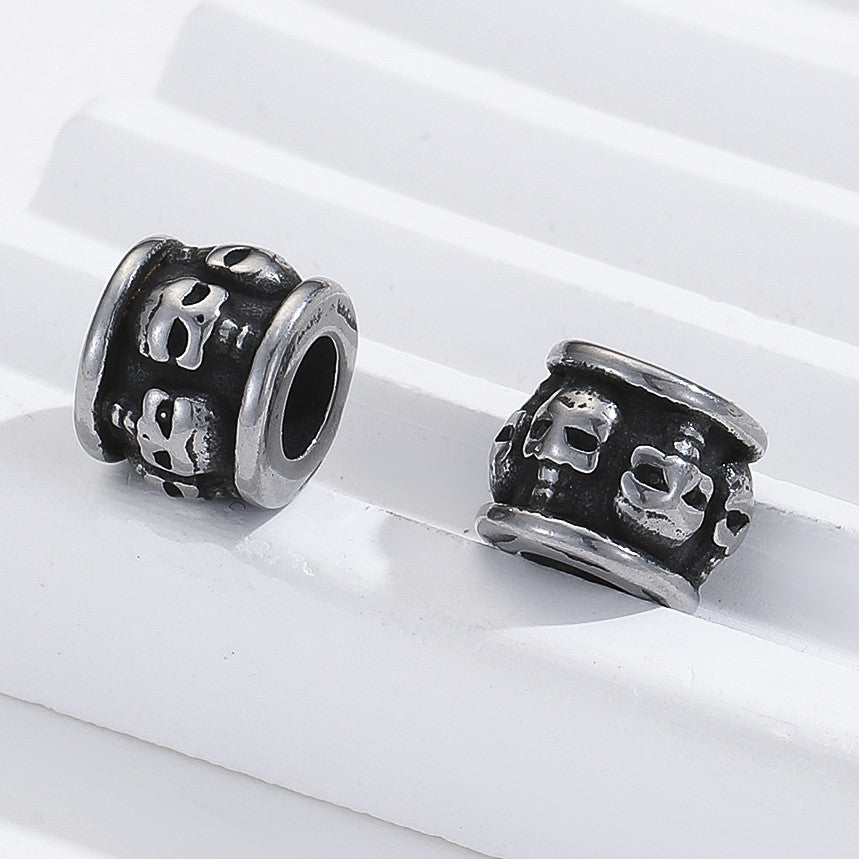 Apprêts Acier Inoxydable - Tête de Mort n°2