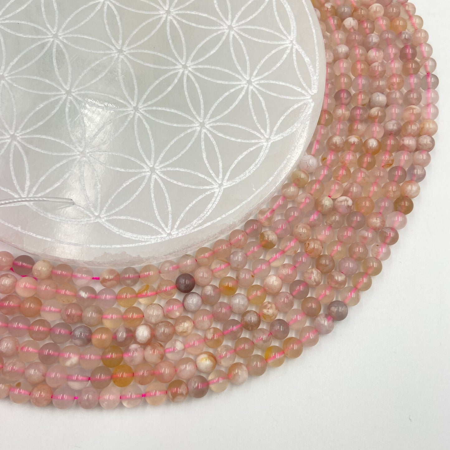 Rang - Agate Fleur / Sakura (6 mm)