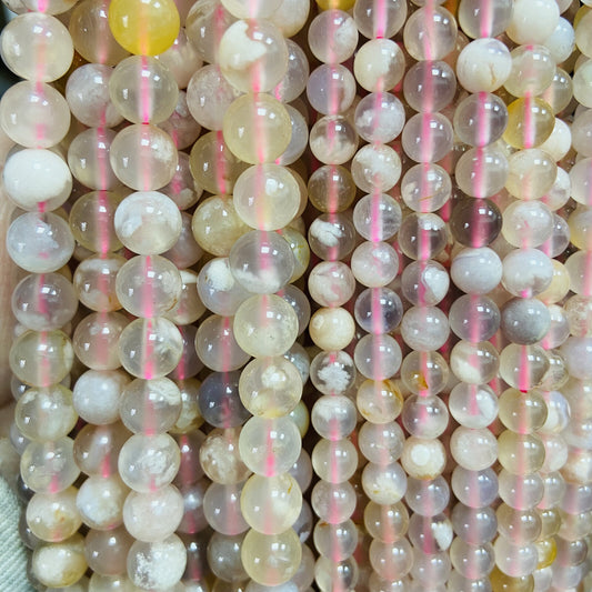 Rang - Agate Fleur / Sakura (6 mm)