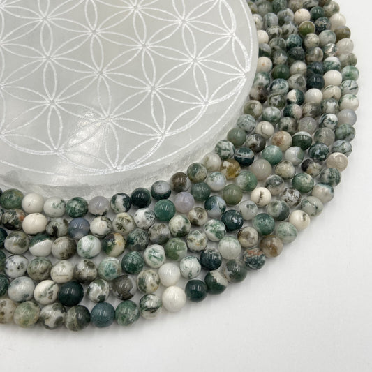 Rang - Agate Arbre (8 mm)