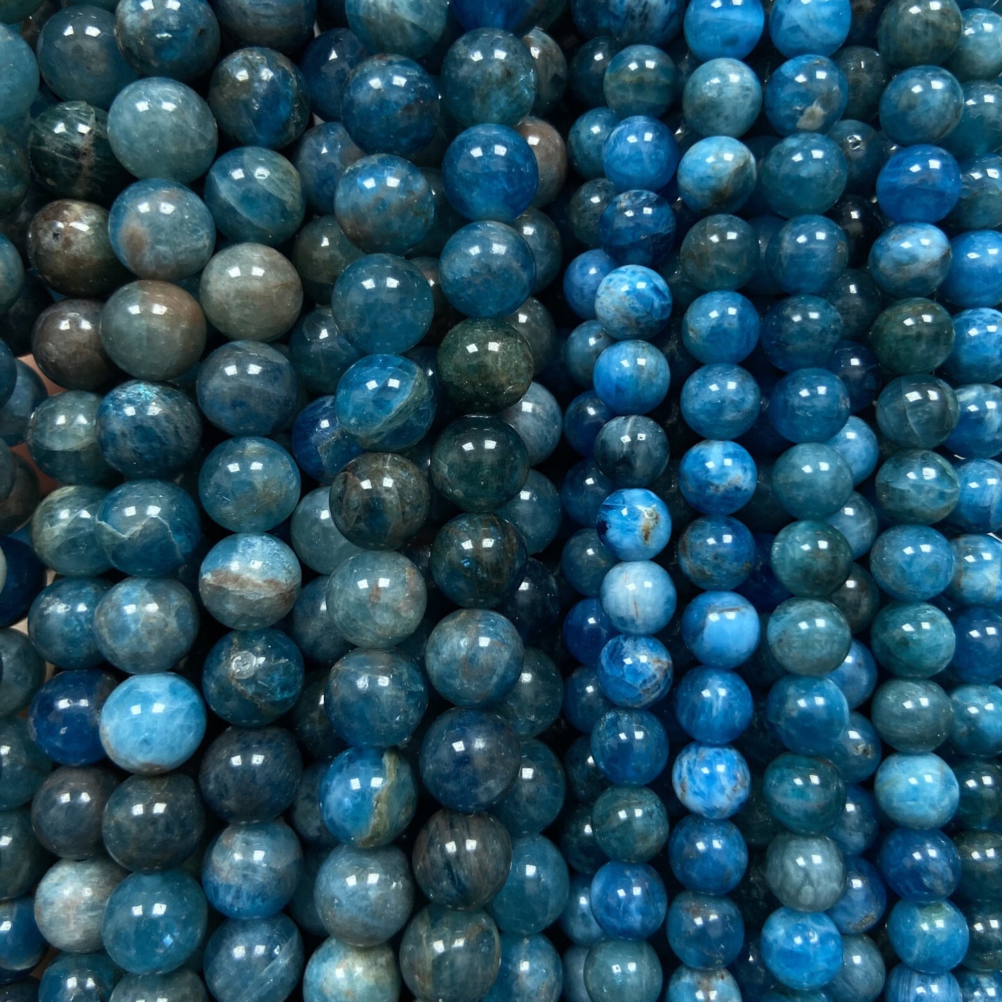 Rang - Apatite Bleue (8 mm)