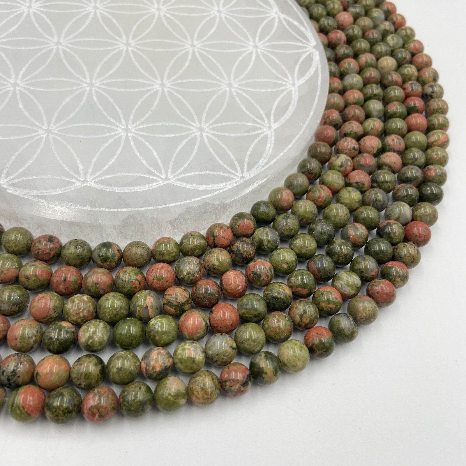 Rang - Jaspe Unakite (8 mm)