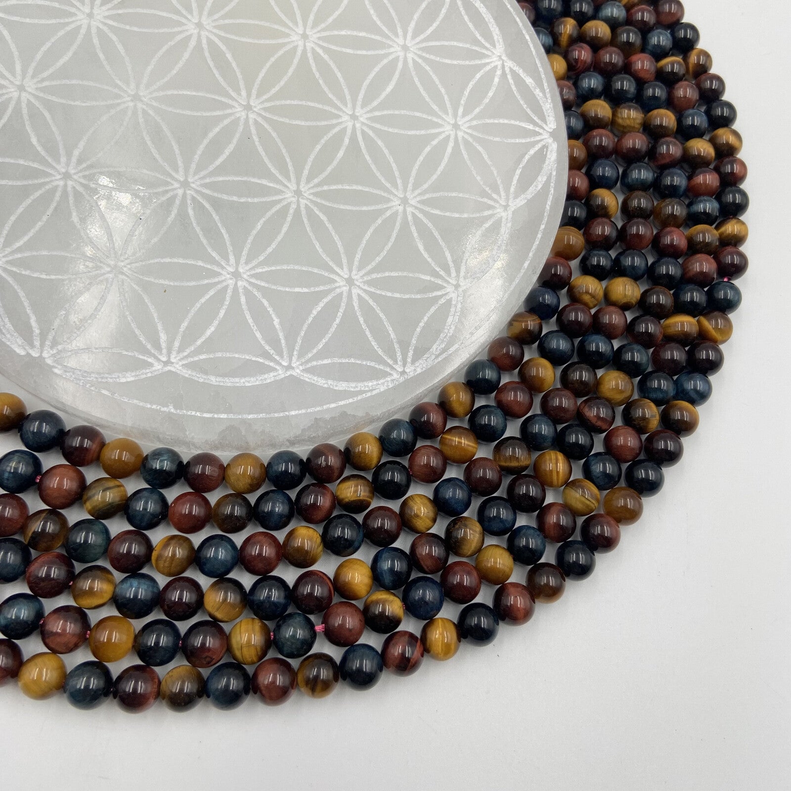 Rang - Mix Oeil de Tigre, Taureau, Faucon (8 mm)