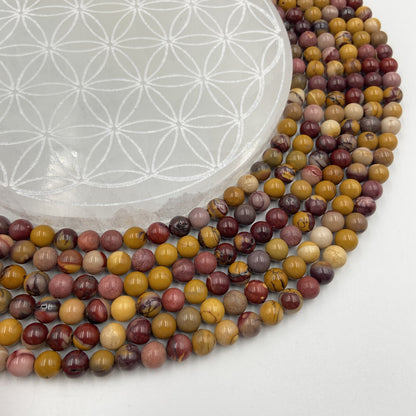 Rang - Jaspe Mookaïte (8 mm)