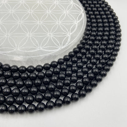 Rang - Obsidienne Noire (8 mm)