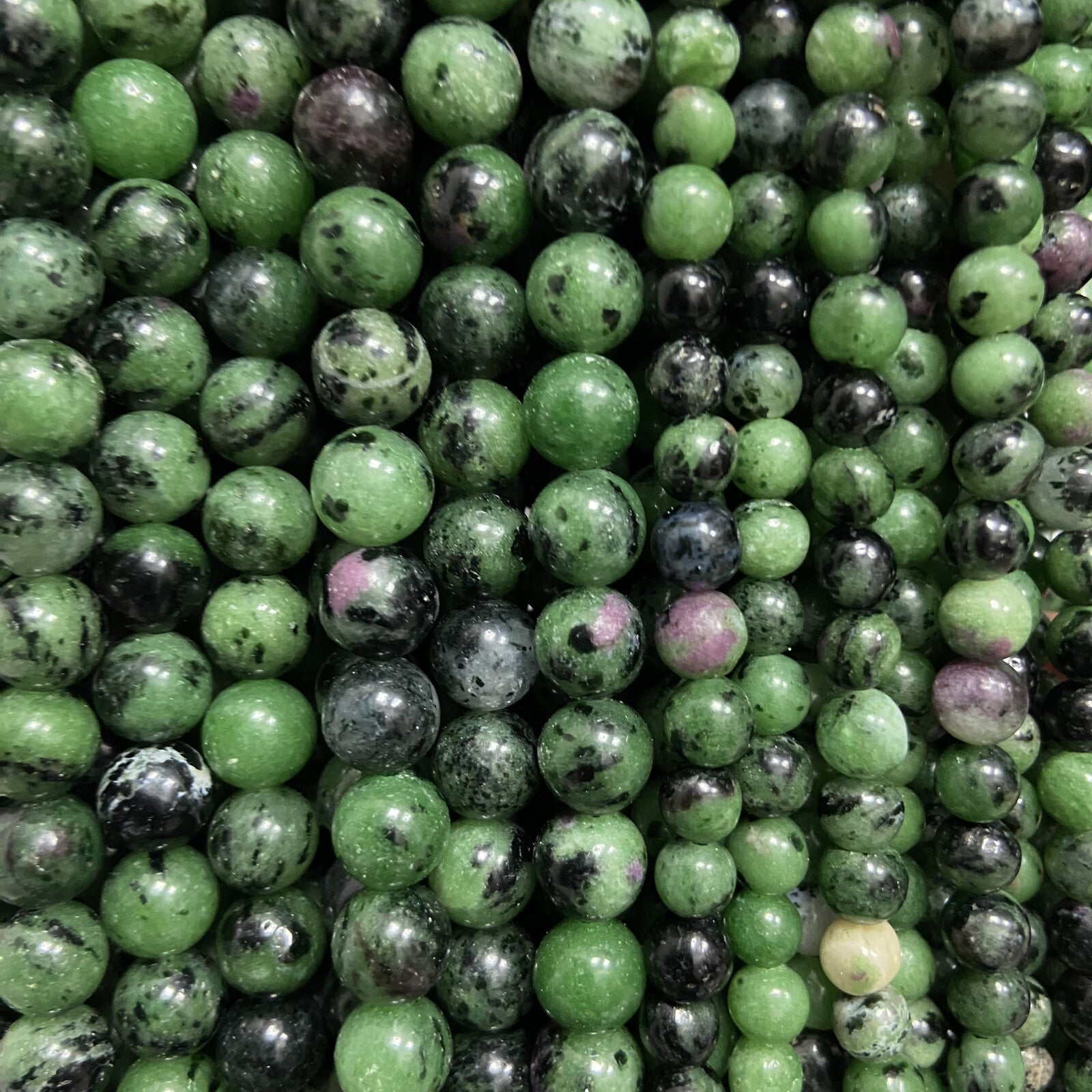 Rang - Rubis & Zoïsite (8 mm)