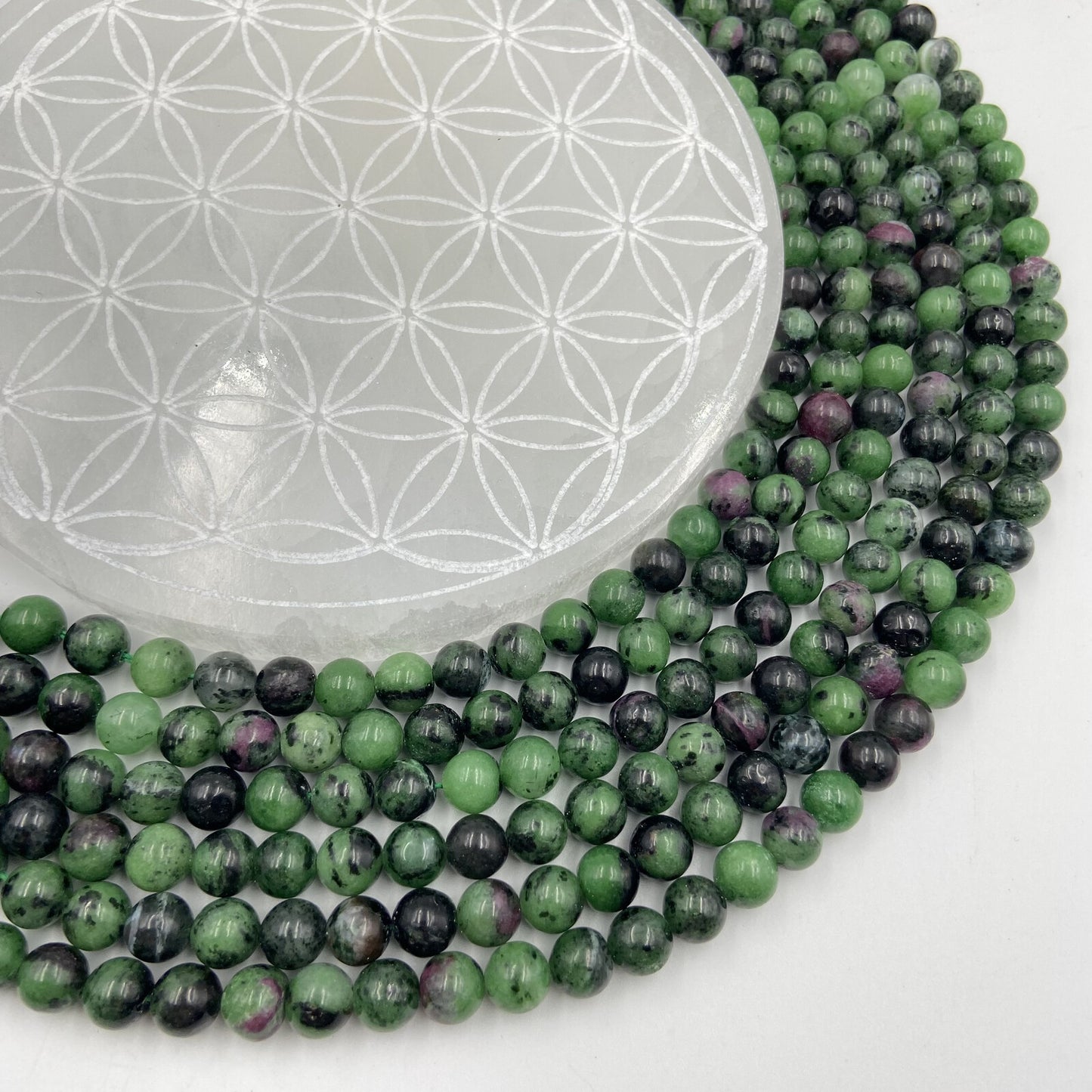 Rang - Rubis & Zoïsite (8 mm)