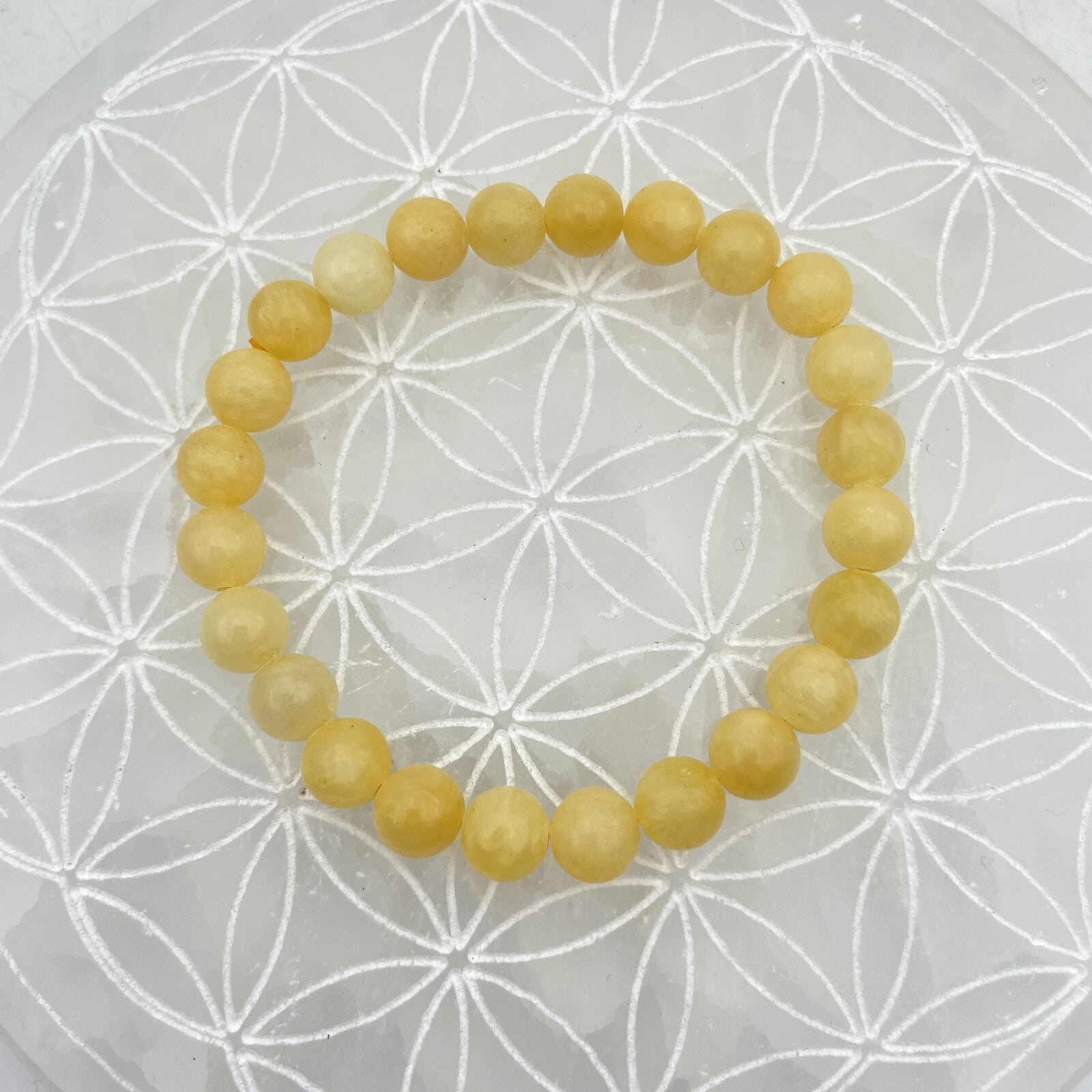 Bracelet - Calcite Miel (8 mm)