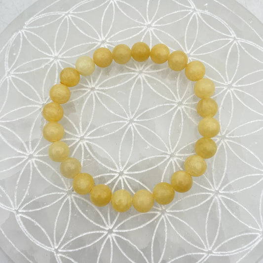 Bracelet - Calcite Miel (8 mm)