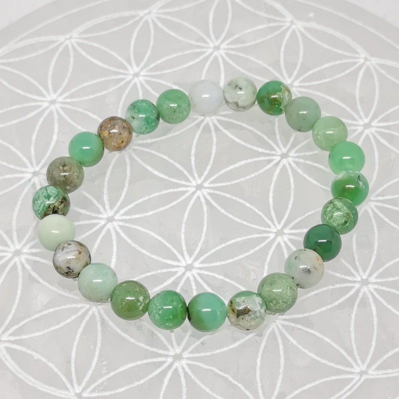 Bracelet - Chrysoprase (8 mm)