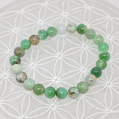 Bracelet - Chrysoprase (8 mm)