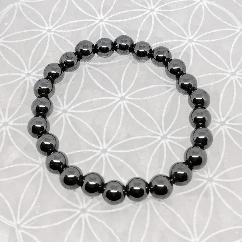 Bracelet - Hématite (8 mm)