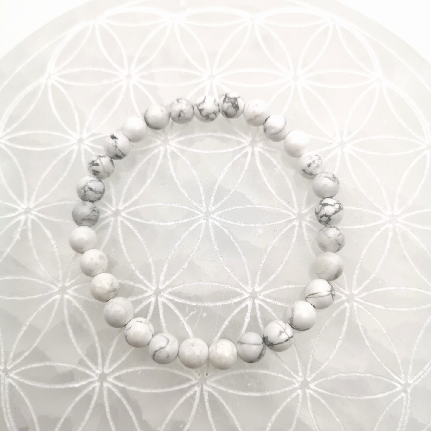 Bracelet - Howlite (8 mm)