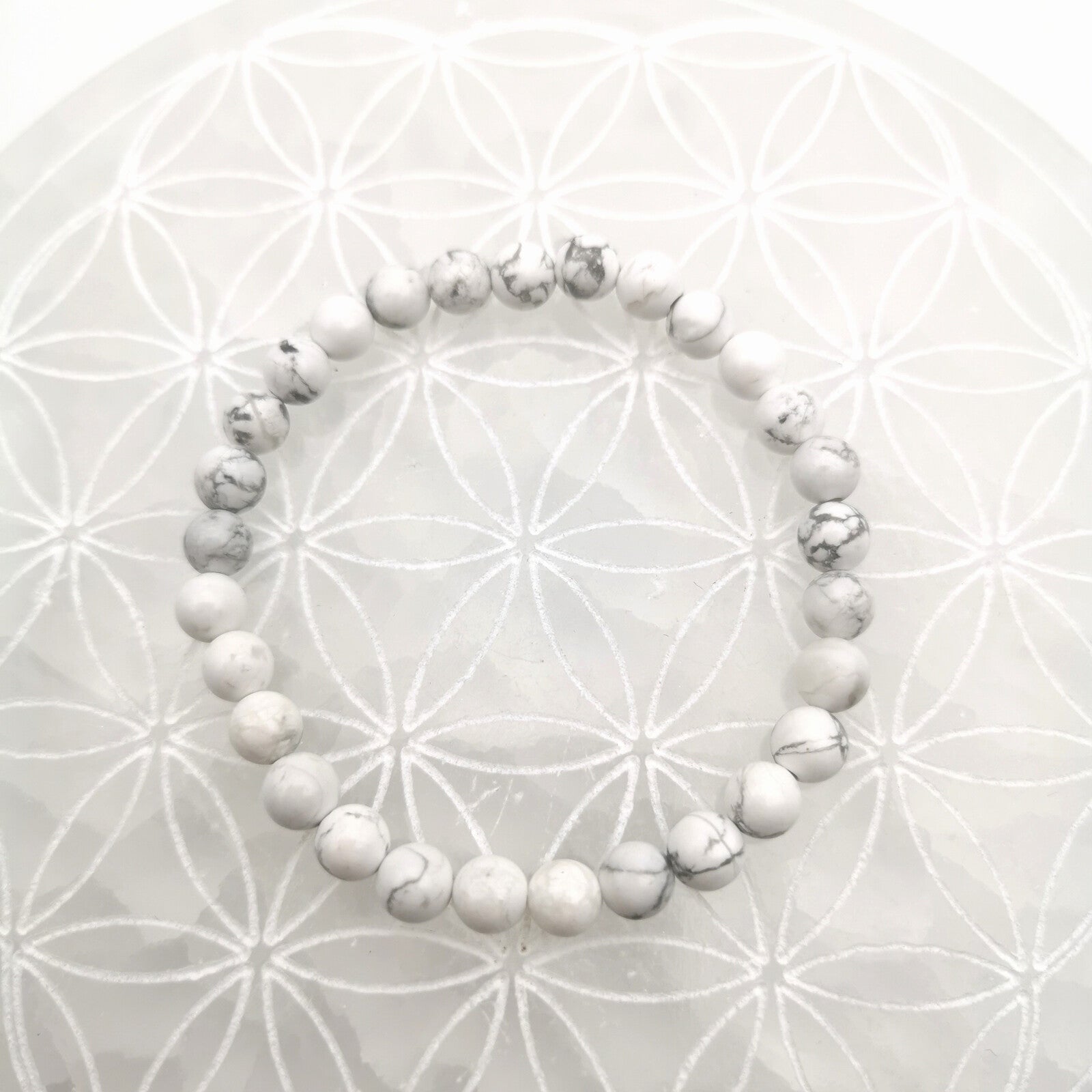 Bracelet - Howlite (8 mm)
