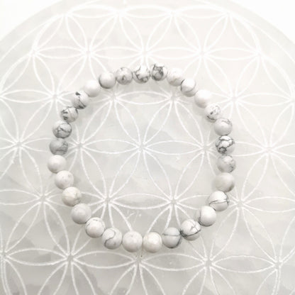 Bracelet - Howlite (8 mm)