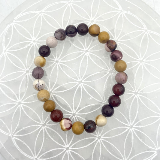 Bracelet - Jaspe Mookaïte (8 mm)