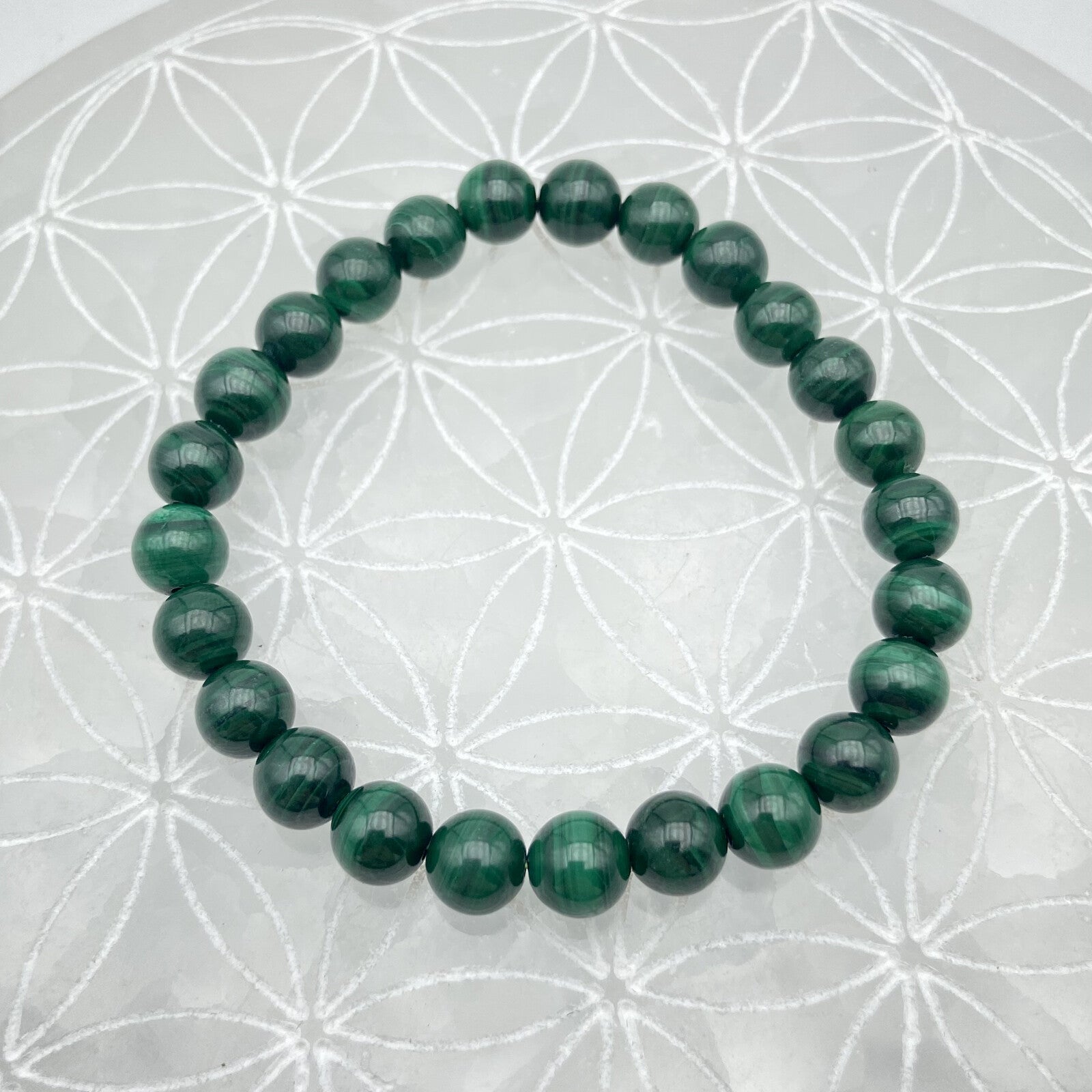 Bracelet - Malachite (8 mm)