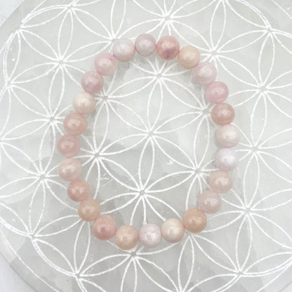 Bracelet - Morganite (8 mm)