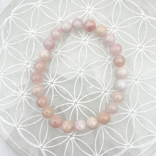 Bracelet - Morganite (8 mm)