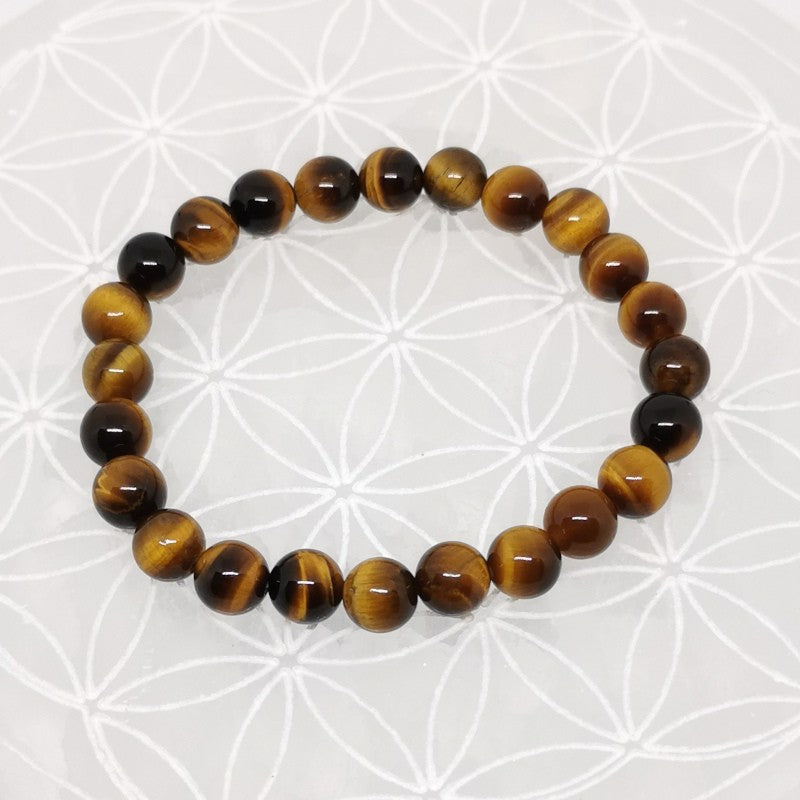 Bracelet - Oeil de Tigre EXTRA (8 mm)
