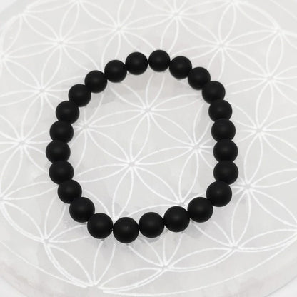Bracelet - Onyx Mat (8 mm)