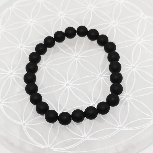 Bracelet - Onyx Mat (8 mm)