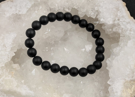 Bracelet - Onyx Mat (8 mm)
