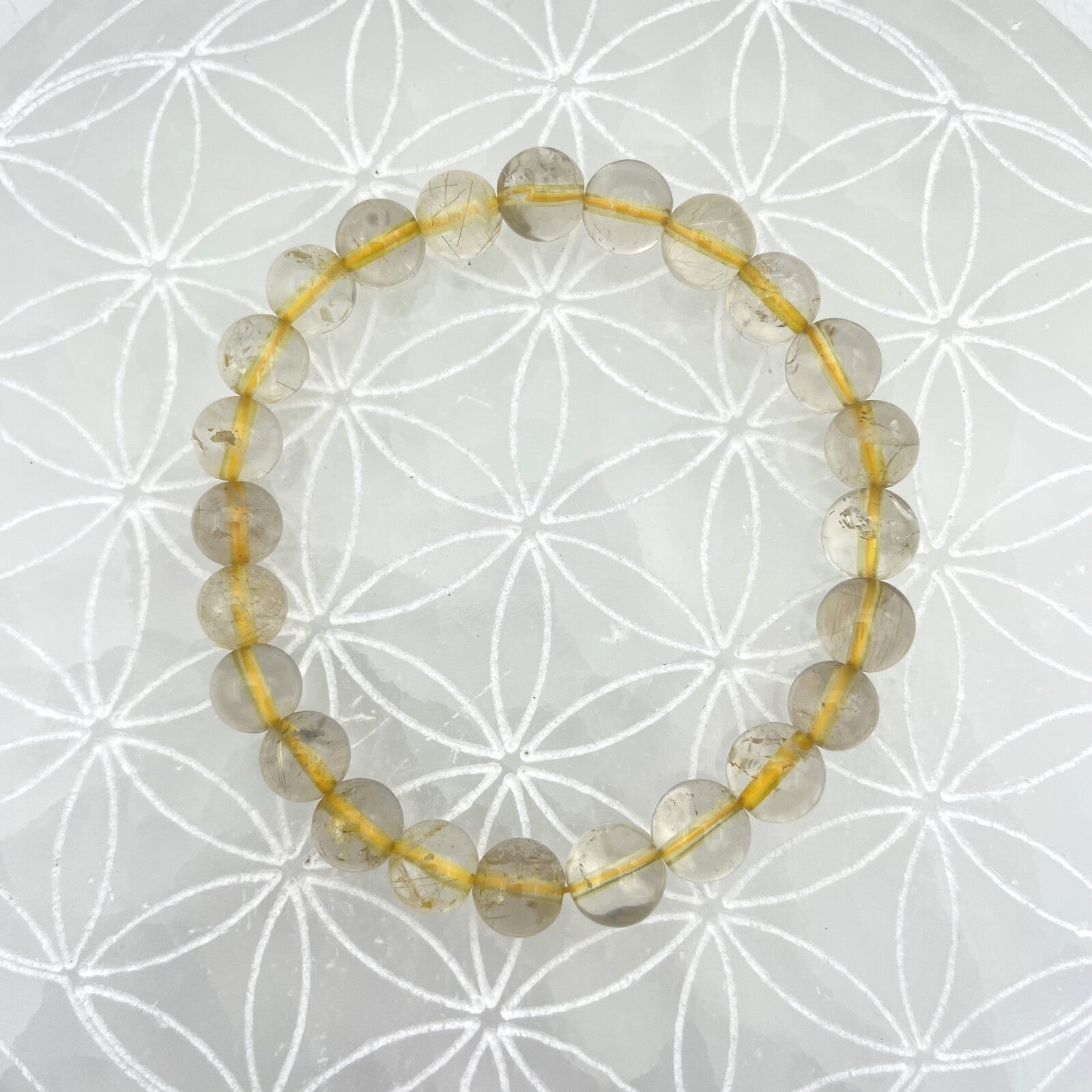 Bracelet - Quartz Rutile (8 mm)