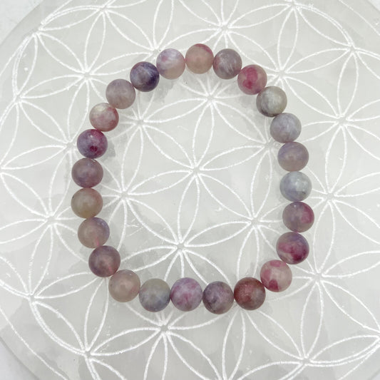 Bracelet - Tourmaline Rose (8 mm)