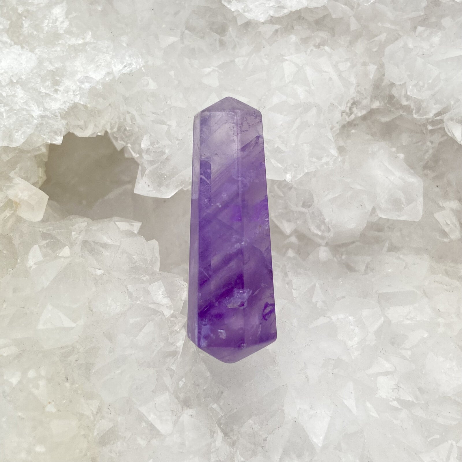 Pointe Biterminée - Améthyste