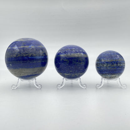 Lot de 3 Sphères - Lapis Lazuli EXTRA n°6