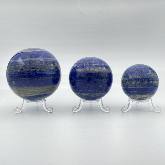 Lot de 3 Sphères - Lapis Lazuli EXTRA n°6