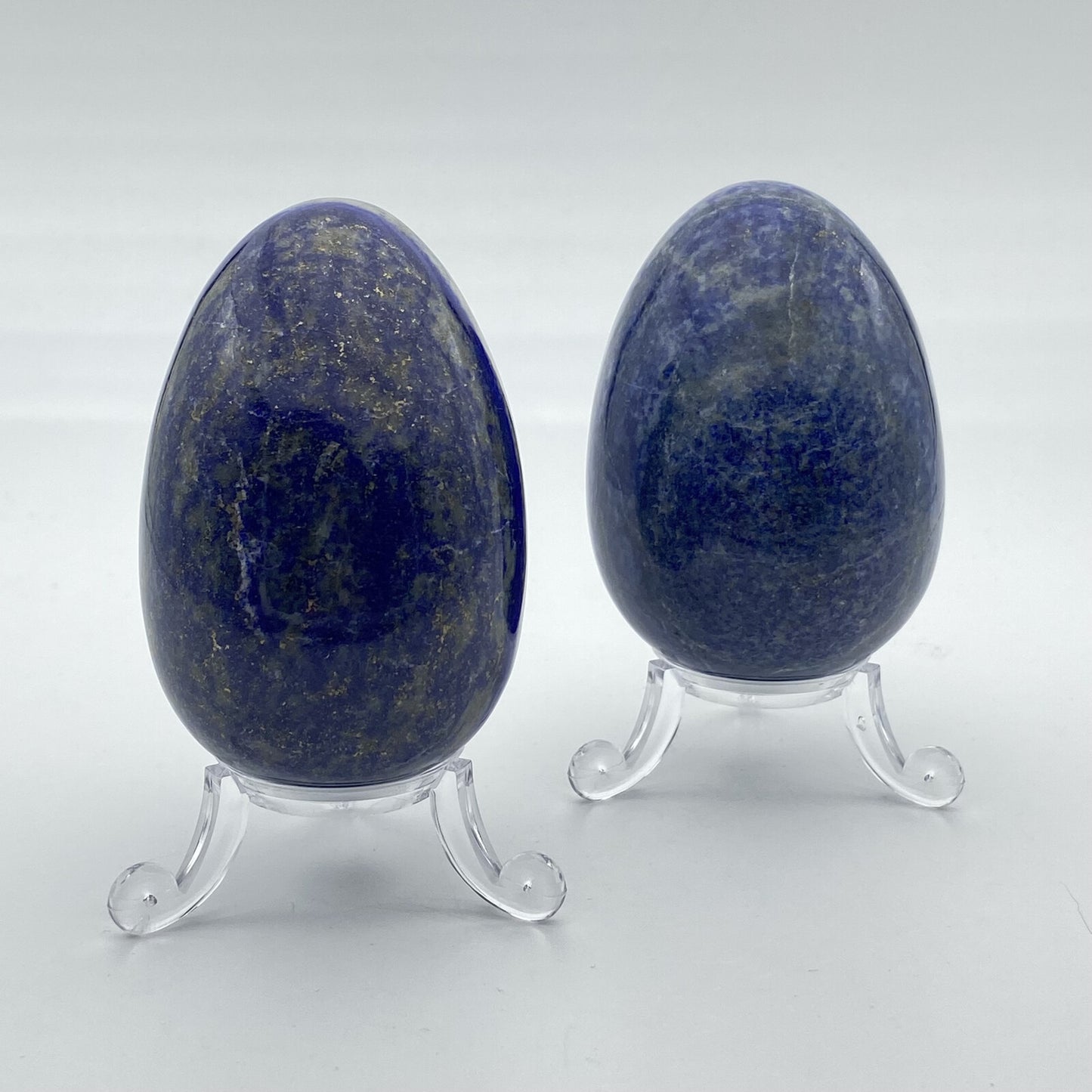 Lot de 2 Oeufs - Lapis Lazuli EXTRA n°1 - 595 g