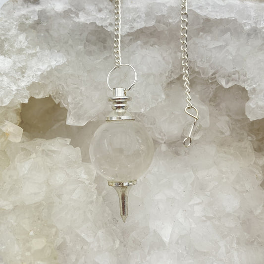 Pendule Boule - Cristal de Roche